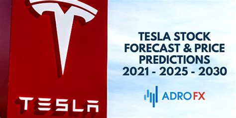 tesla stock forecast 2030